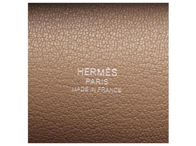 Hermès Borsa a tracolla Hermes Jypsiere 28 Marrone Taupe - vista 4