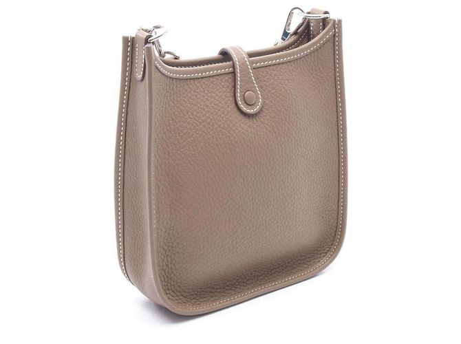 Hermès Hermes Evelyne TPM Schultertasche Braun Taupe - Ansicht 2