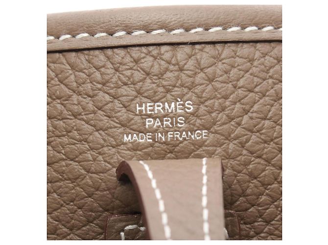 Hermès Hermes Evelyne TPM Schultertasche Braun Taupe - Ansicht 4