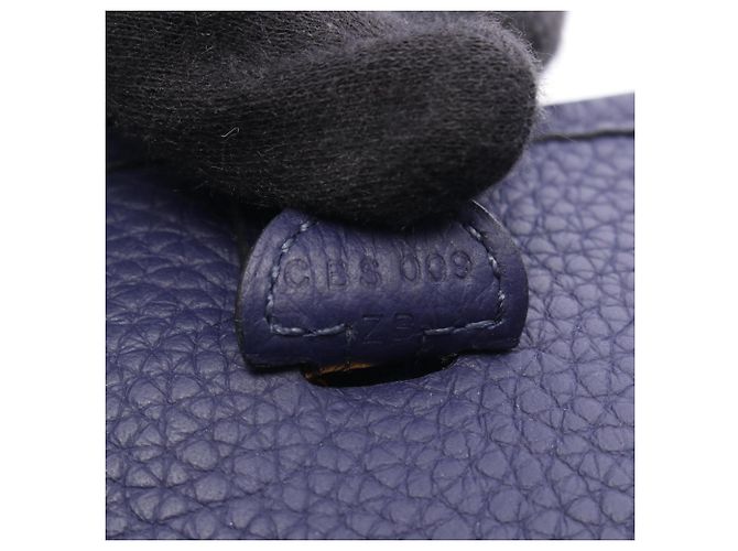 Hermès Borsa a tracolla Hermes Evelyne TPM in Navy Porpora Blu navy - vista 5
