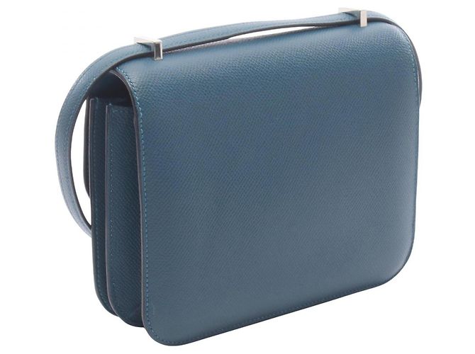 Hermès Hermes Constance 3 Mini Colvert Handtasche Grün - Ansicht 2