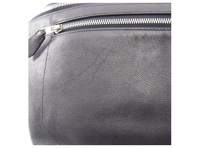 Hermès Marsupio Hermes Cityslide Cross GM in pelle blu navy - vista 10