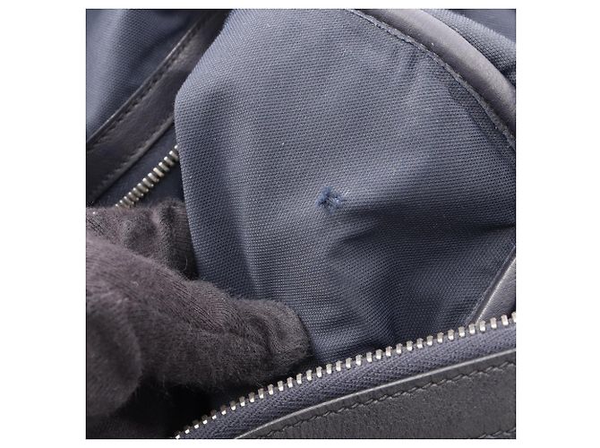 Hermès Marsupio Hermes Cityslide Cross GM in pelle blu navy - vista 6