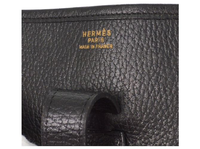 Hermès Borsa Hermes Evelyne Gen I Ardennes GM Nero - vista 4
