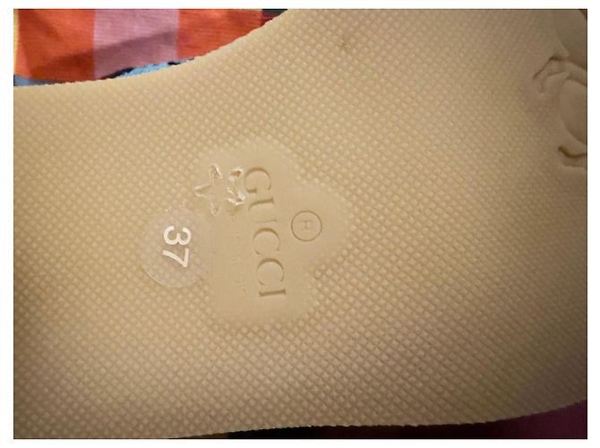 Espadrillas Gucci GG Supreme Blu - vista 11