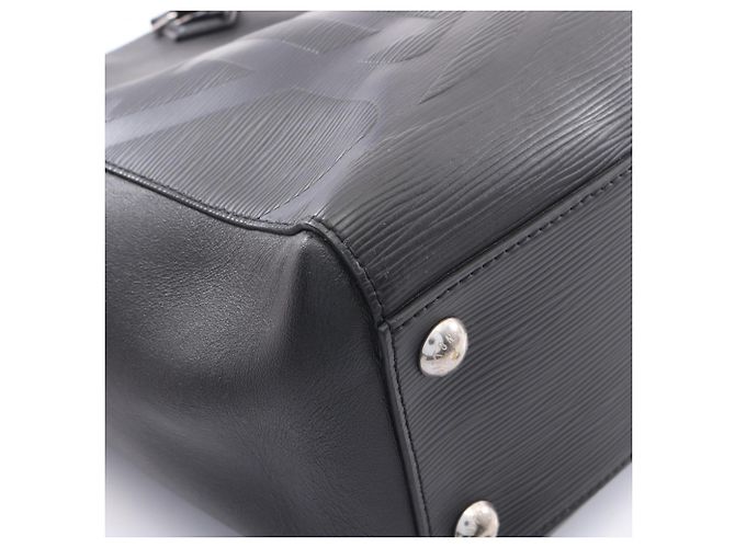 Borsa Louis Vuitton Grand Sac LV Circle Tote Nero - vista 6