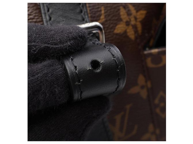 Sac à dos/Sac à main Louis Vuitton Christopher MM Marron Noir - vue 7