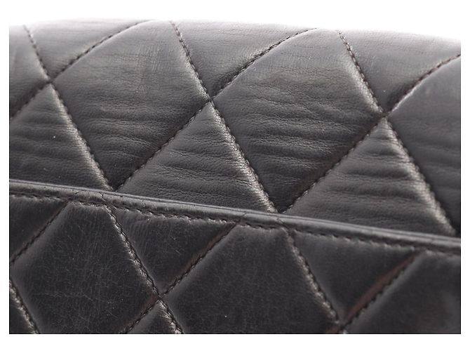 Borsa Chanel Matelassé Diana Flap Nero - vista 13