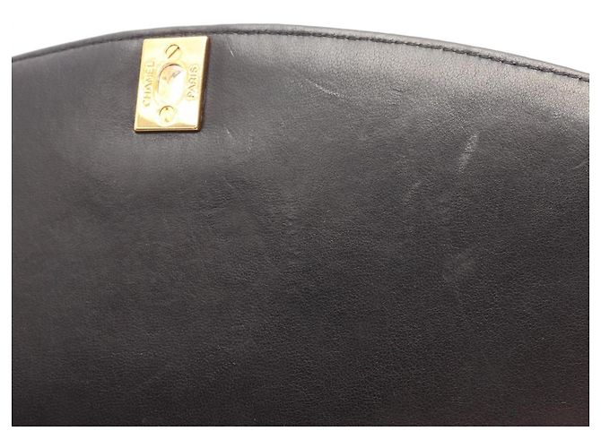 Borsa Chanel Matelassé Diana Flap Nero - vista 6