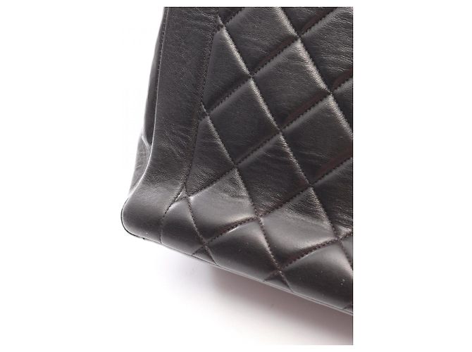 Borsa Chanel Matelassé Diana Flap Nero - vista 7