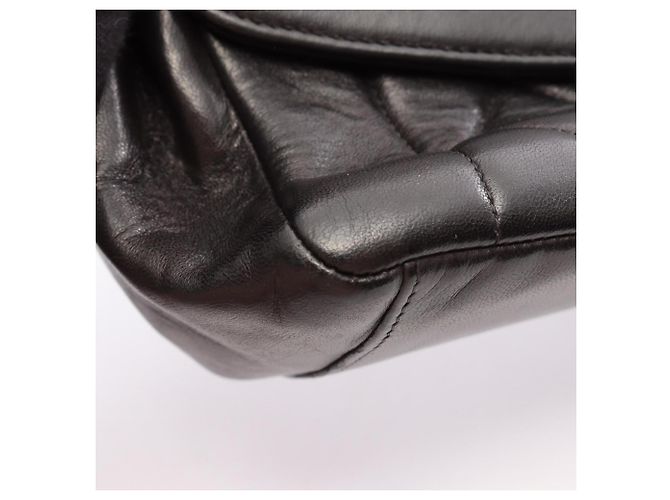 Borsa Chanel Matelassé Diana Flap Nero - vista 9