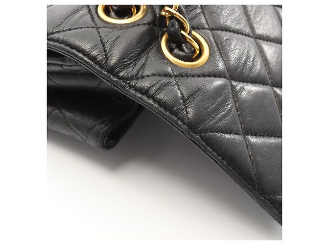 Borsa a Spalla Chanel Matelassé Double-Faced Nero - vista 10