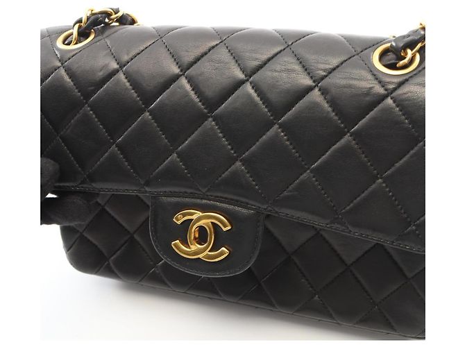 Borsa a Spalla Chanel Matelassé Double-Faced Nero - vista 11
