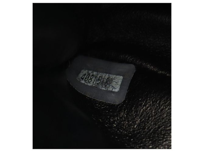Borsa a Spalla Chanel Matelassé Double-Faced Nero - vista 6