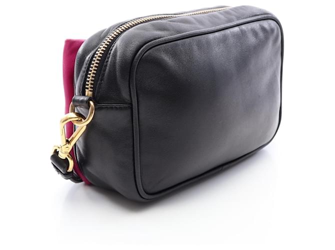 Prada Borsa a mano Borsa a tracolla Nero Rosa - vista 2