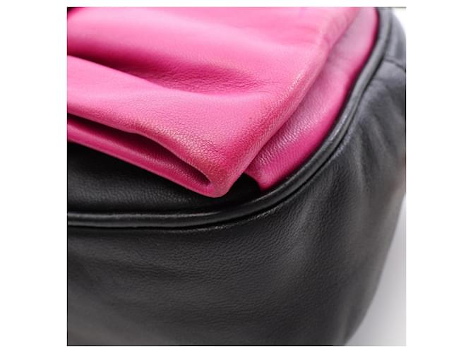 Prada Borsa a mano Borsa a tracolla Nero Rosa - vista 7