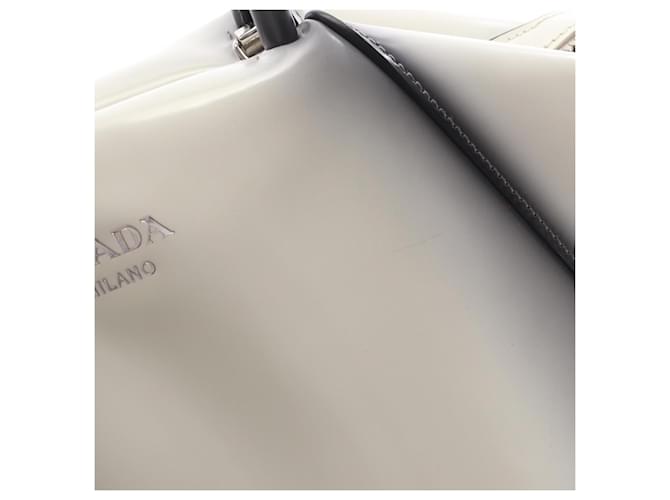 Borsa 2-Way Small Prada Supernova Bianco Blu navy - vista 9