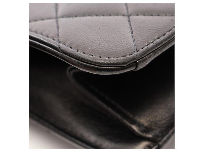 Timeless Borsa a tracolla Chanel Matelassé Single Flap Nero - vista 10