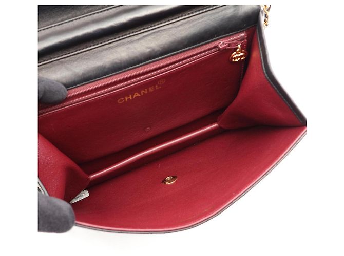 Timeless Borsa a tracolla Chanel Matelassé Single Flap Nero - vista 3