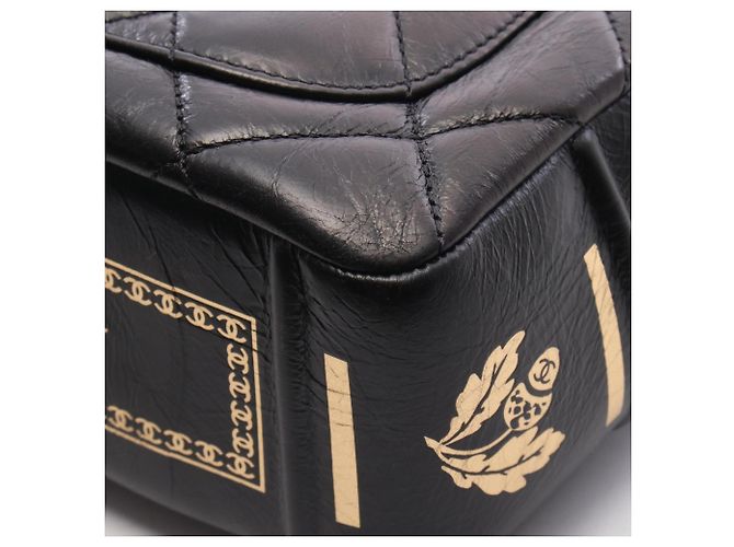 Borsa a tracolla in pelle matelassé Chanel Nero - vista 7