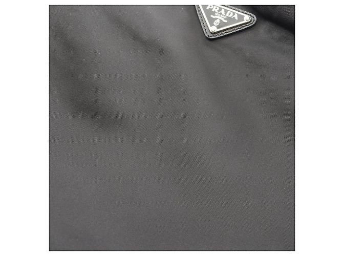Borsa a tracolla in pelle Saffiano e nylon Prada Nero - vista 5