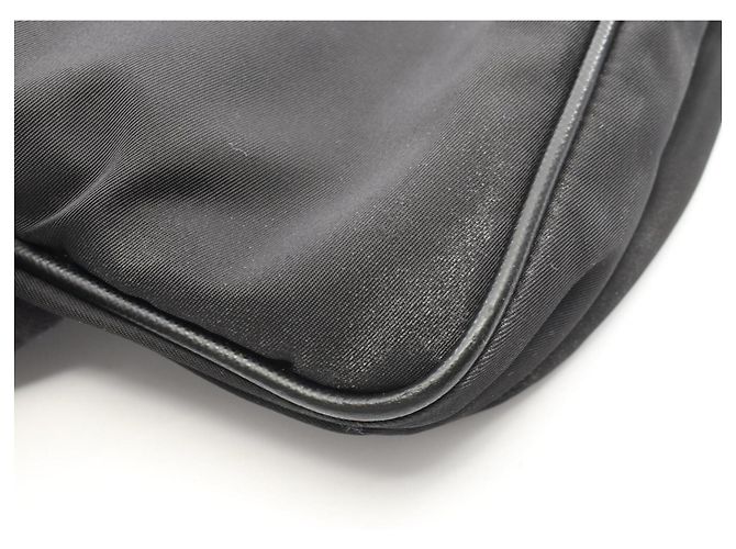 Borsa a tracolla in pelle Saffiano e nylon Prada Nero - vista 6
