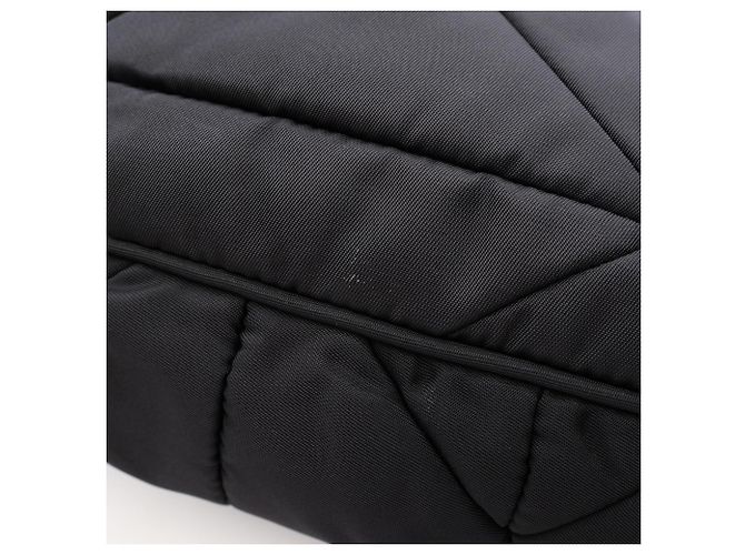 Borsa a tracolla Prada TESSUTO QUILTING Nero - vista 5
