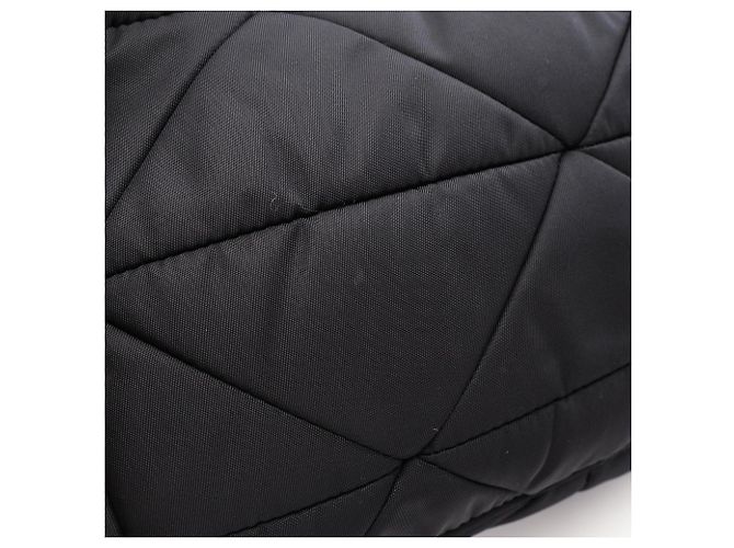 Borsa a tracolla Prada TESSUTO QUILTING Nero - vista 8