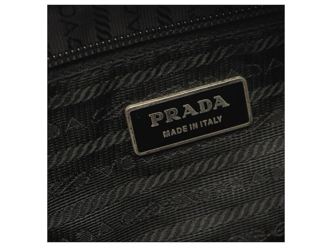 Borsa a tracolla in pelle Saffiano nera Prada Nero - vista 4