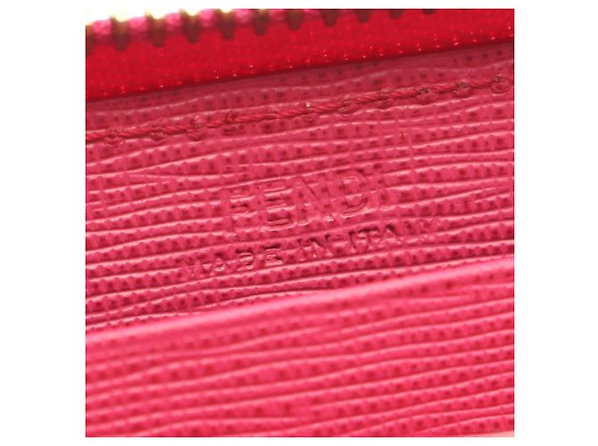 Fendi By The Way Runder langer Geldbeutel Pink - Ansicht 4