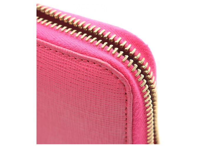 Fendi By The Way Runder langer Geldbeutel Pink - Ansicht 7