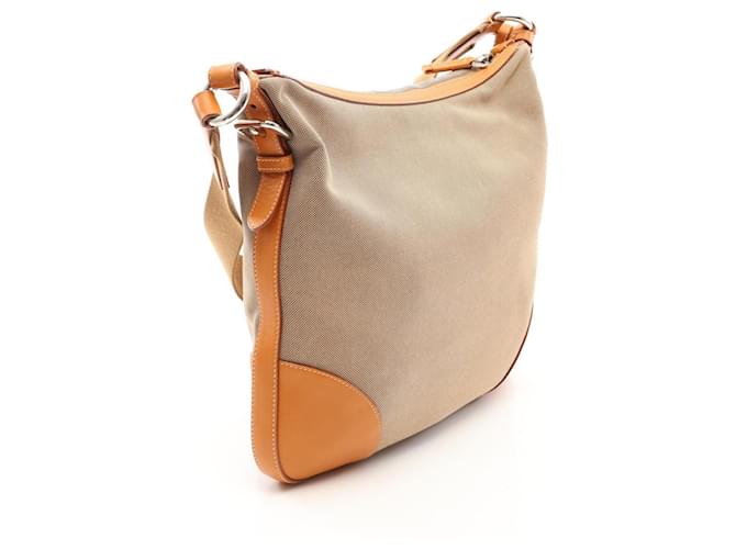 Borsa a tracolla PRADA LOGO JACQUARD Beige - vista 2