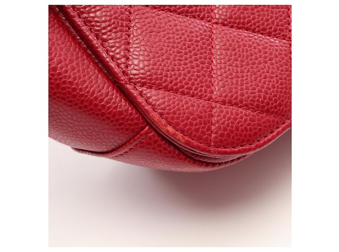 Chanel Red Matelassé Top Handle Handtasche Rot - Ansicht 10