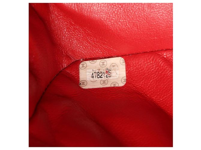 Borsa Matelassé Chanel in rosso - vista 5