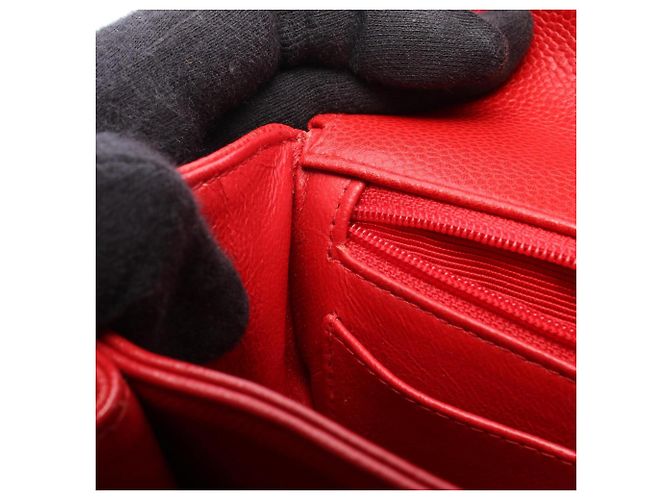 Borsa Matelassé Chanel in rosso - vista 6