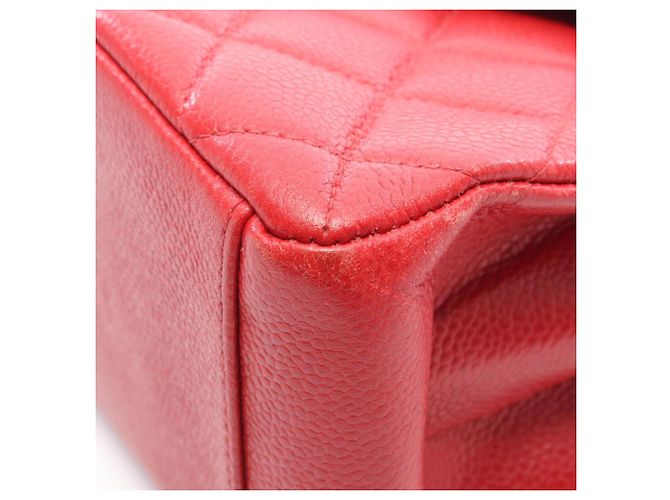 Borsa Matelassé Chanel in rosso - vista 7