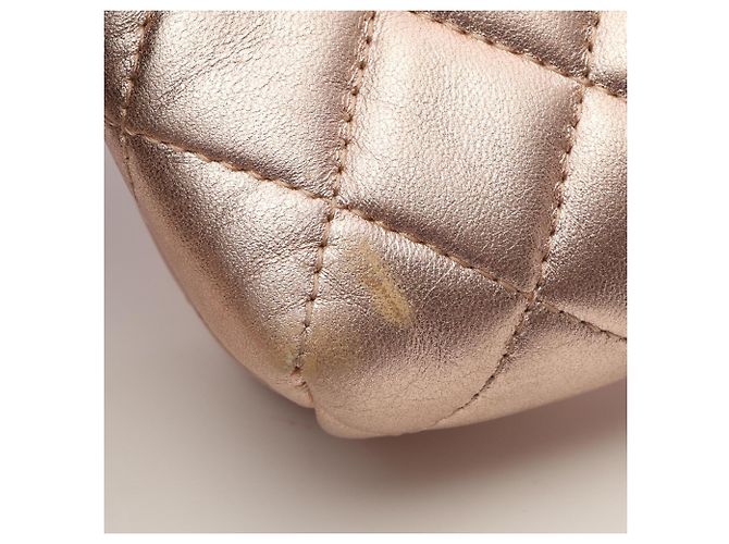 Borsa/Pochette Chanel Matelassé in rosa - vista 7