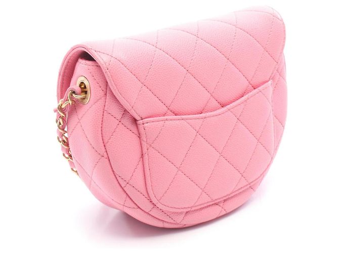Borsa a tracolla mini messenger matelassé Chanel Rosa - vista 2