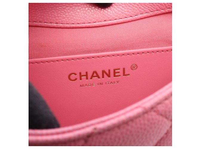 Borsa a tracolla mini messenger matelassé Chanel Rosa - vista 4