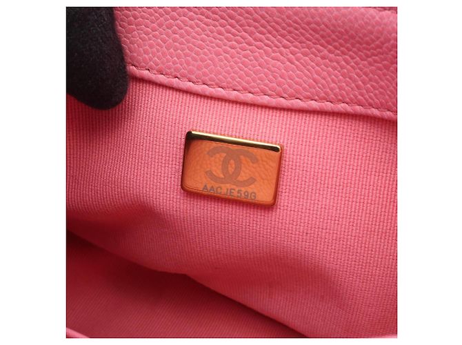 Borsa a tracolla mini messenger matelassé Chanel Rosa - vista 5