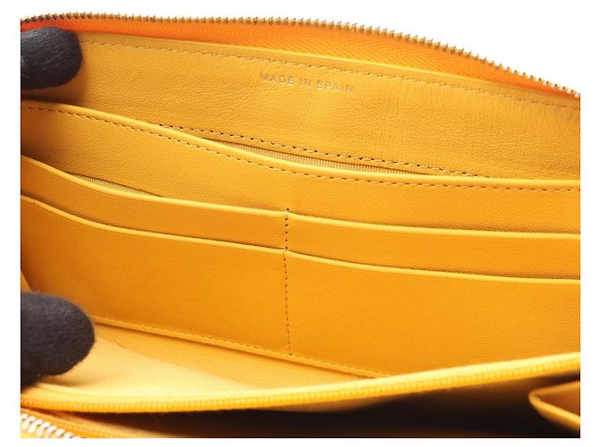Chanel Matelassé Long Wallet Gelb - Ansicht 8