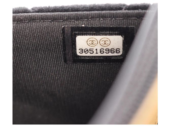 Borsa a Spalla Chanel Matelassé con Strass Nero - vista 6