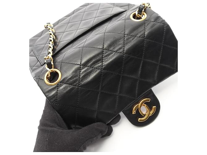 Timeless Borsa Chanel Mini Matelassé Nero - vista 11