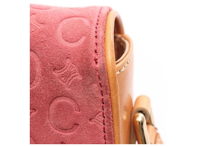 Céline Borsa a Spalla Celine C Macadam Rosa Beige - vista 10