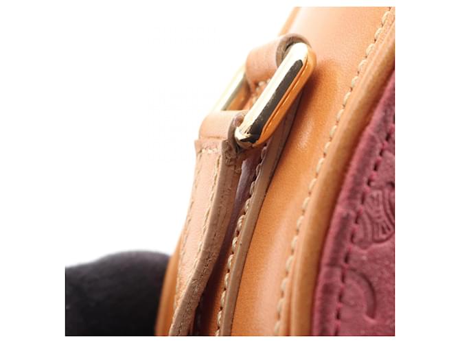 Céline Borsa a Spalla Celine C Macadam Rosa Beige - vista 7