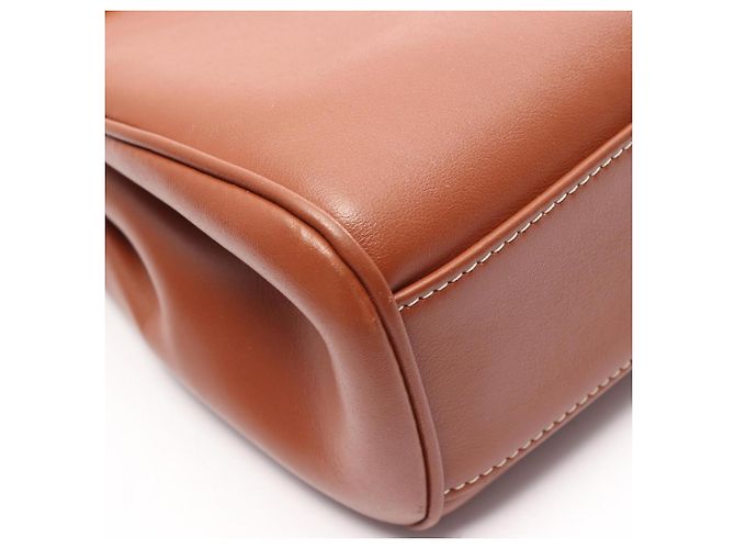 Céline Borsa a Spalla Celine Teen Soft 16 Marrone - vista 11