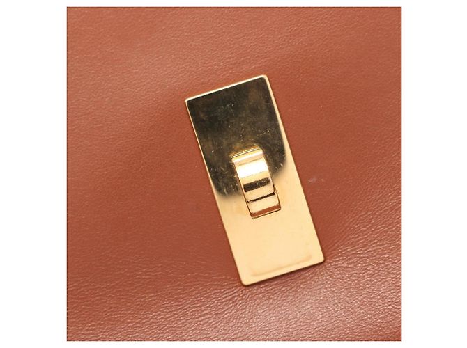 Céline Borsa a Spalla Celine Teen Soft 16 Marrone - vista 6