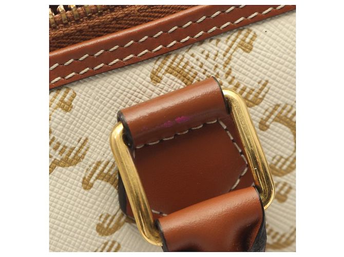 Céline Celine Triomphe 2-Way Handtasche Braun Roh - Ansicht 5