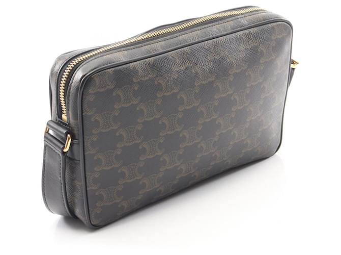 Céline Celine Triomphe Messenger Bag Medium Schwarz - Ansicht 2