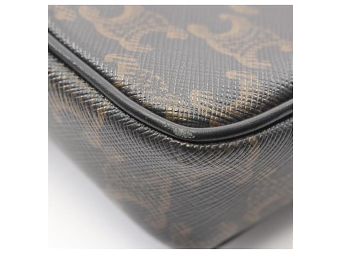 Céline Celine Triomphe Messenger Bag Medium Schwarz - Ansicht 6